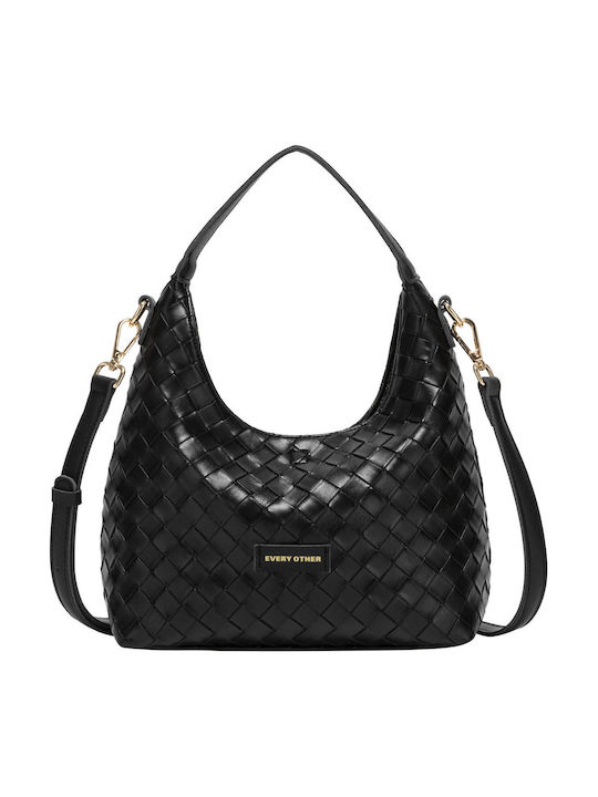 Every Other Schwarze Damen-Schultertasche