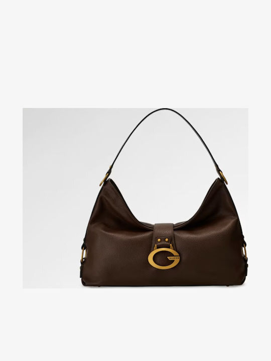 Guess Camden Damen-Schultertasche Espresso
