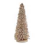 Weihnachtlicher Dekorativer Holzbaum Gold X-mas