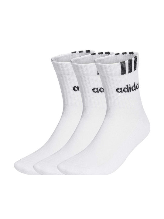 adidas Performance C Αθλητικές Κάλτσες Μπεζ 3 Ζ...