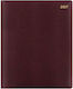 Letts Legacy Quattro Agendă Săptămânală 2027 Burgundy 21,5x26,5 cm