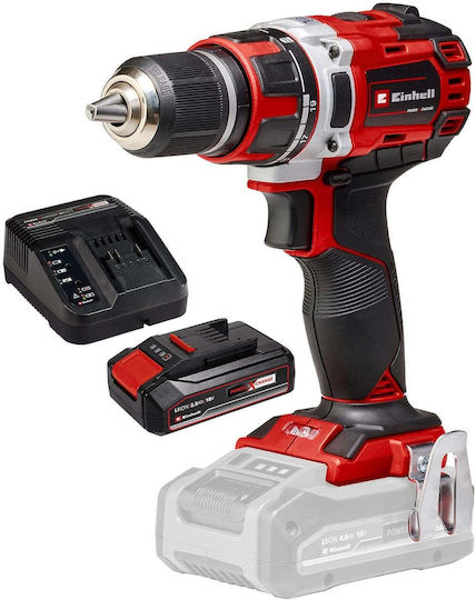 Einhell TE-CD 18/50 LI BL Δραπανοκατσάβιδο Μπαταρίας Brushless 18V 1x2.5Ah