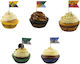 Set de decorare a cupcakes-urilor cu casele Hogwarts din Harry Potter