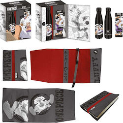 One Piece Steel Bottle Sticker Book Cover Gift Set Luffy