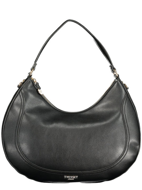 Damen-Hobo-Tasche Schwarz