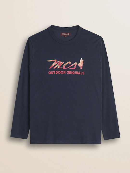 Μπλούζα Μακρυμάνικη Navy Blue