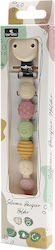 Lorelli Schnullerclip aus Silikon Beige Lorelli Schnullerclip aus Silikon Beige