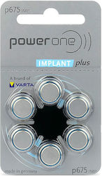 Power One p675 Батерии за слухови апарати 1,45 V Power One p675 Батерии за слухови апарати 1,45 V