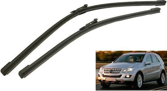 Предни чистачки съвместими с Mercedes ML164 2005–2011 Комплект 2 броя