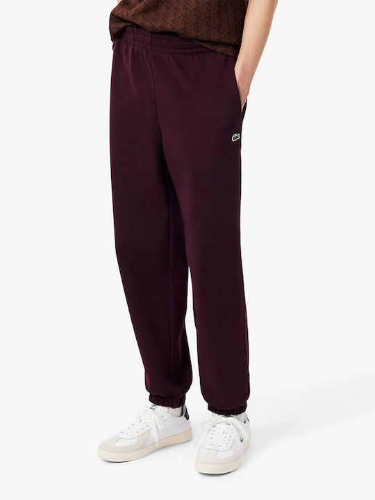 Lacoste Jogginghose Bordeaux