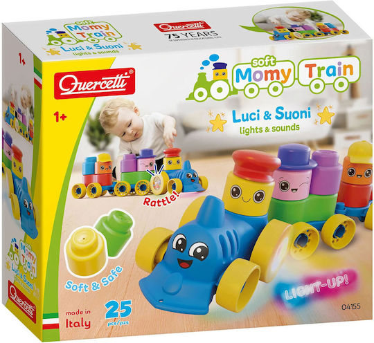 Конструктор Momy Soft Train за над 1 година, 25 бр