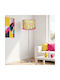 Diamond Floor Lamp with E27 Bulb Holder Multicolour