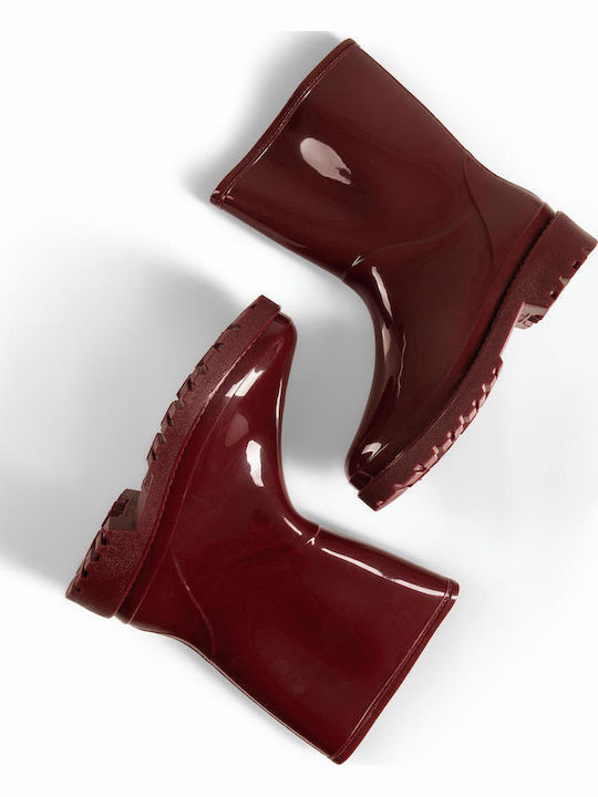 The Shoemart Дамски гумени ботуши Бордо