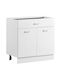 Floor-Standing Cabinet White 80x47.5x81.5 cm