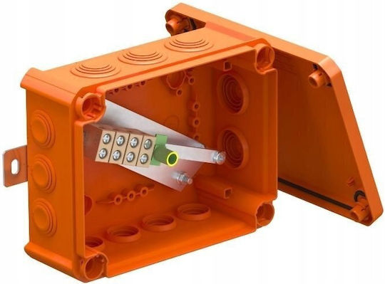 Bettermann Електрическа кутия за външен монтаж, водоустойчива, IP66, оранжева,
