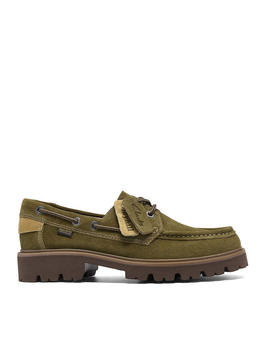 Cleyhill Δερμάτινα Ανδρικά Loafers σε Καφέ Χρώμα