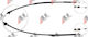 Handbrake Cable Chrysler Voyager 87-95