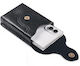 Avizar Faux Leather Belt Holster Case Foldable Phones Shoulder Strap Black