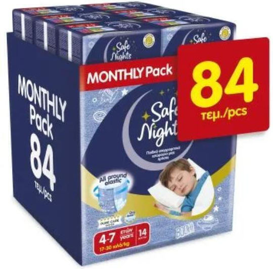 Babylino Diaper Pants Safe Nights for 17-30kg 84 Pieces