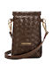 Damen-Schultertasche Braun
