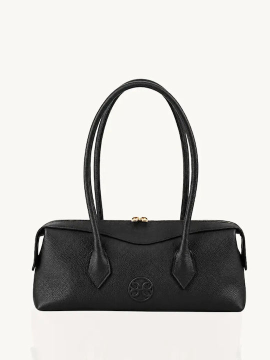 Bonendis Lydia Leather Women's Shoulder Bag Black