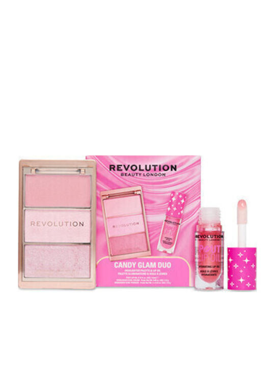 Revolution Beauty Candy Glam Duo Face & Lip Makeup Set