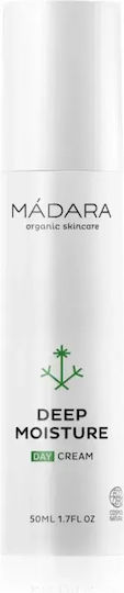 Deep Moisture Intensive Cremă de Zi Hidratantă și Regeneratoare pentru Față cu Acid Hialuronic 50ml
