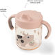 Done by Deer Kinderbecher aus Kunststoff, Rosa, 260 ml