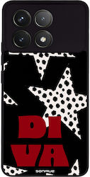 Sonique Back To Y2k Series Case for Xiaomi Poco F6 Pro 5G Star Diva
