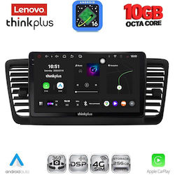 Lenovo Auto-Audiosystem für BMW X2 / X6 Subaru Legacy / Outback 2002–2008 (Bluetooth/USB/WiFi/GPS/Apple CarPlay/Android Auto) mit 9-Zoll-Touchscreen