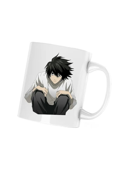 Death Ceramic White Mug 330ml (Personalized)
