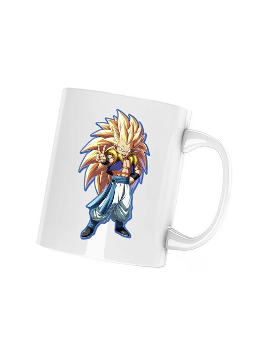 Dragon Ball Z Κούπα Κεραμική Λευκή 330ml (Προσω...