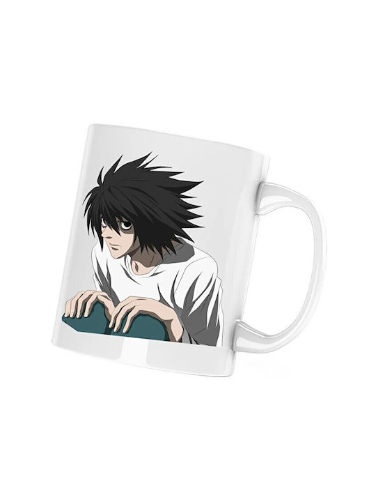 Death Ceramic White Mug 330ml (Personalized)