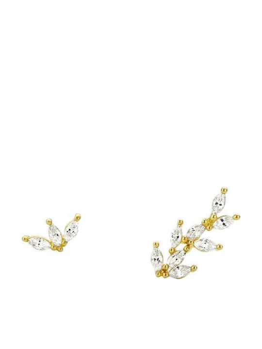 Mya Bay Sweetbay Magnolia Earrings Gold Bo-214