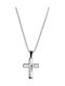 Senza Men’s Steel Cross Without Chain