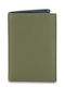 Small Leather Women's Wallet with RFID Khaki