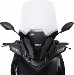 Gpk Yamaha X-MAX 250 300 2024-2026 40 cm Transparent Windscreen