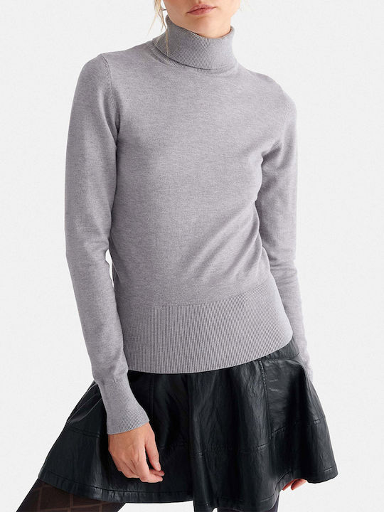 attrattivo Damenbluse Langärmelig Lightgray