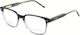 Alexander Wintsch Awd 4103 C2 Davos Unisex Prescription Glasses Black Transparent Grey Acetate Frame
