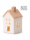 Next Christmas Illuminated Decorative House White 5.3cm