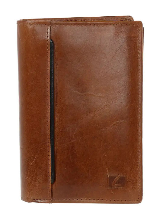 Lavor Portofel Bărbătesc din Piele cu RFID Tabac