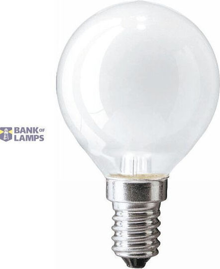 Incandescent Bulb E14 60w P45 230v Fr