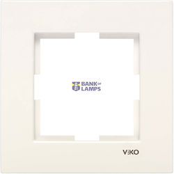 Karre Accessory Beige One Gang Frame