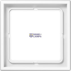 1-gang White Frame Ls981ww