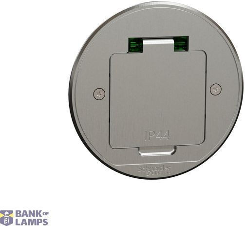 Schneider Electric Unica Priză Electrică Simplă, Etanșă, Gri