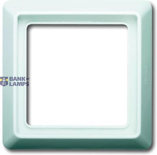 2101-32 Cover Frame 1gang S White Allwetter 44 Ip 44