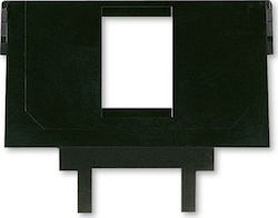 Abb Network Phone Socket Front Plate in White Color Abb Network Phone Socket Front Plate in White Color