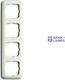2514-212 Cover Frame Si Reflex Si White