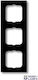 1723-181k Cover Frame 3gang S Anthracite Future Linear
