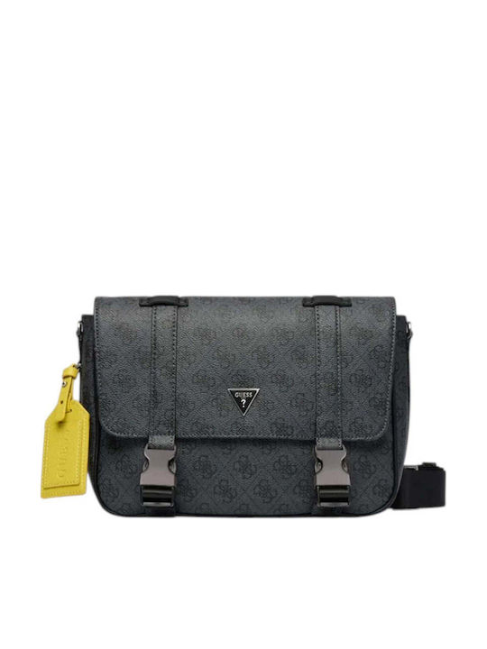 Guess Milano Men's Grey Messenger Bag